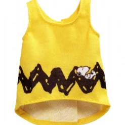 Barbie fashion Peanuts gul bluse
