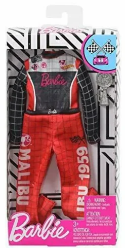 Barbie fashion tøjsæt , racer