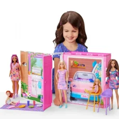 Barbie Getaway Dukkehus med Dukke