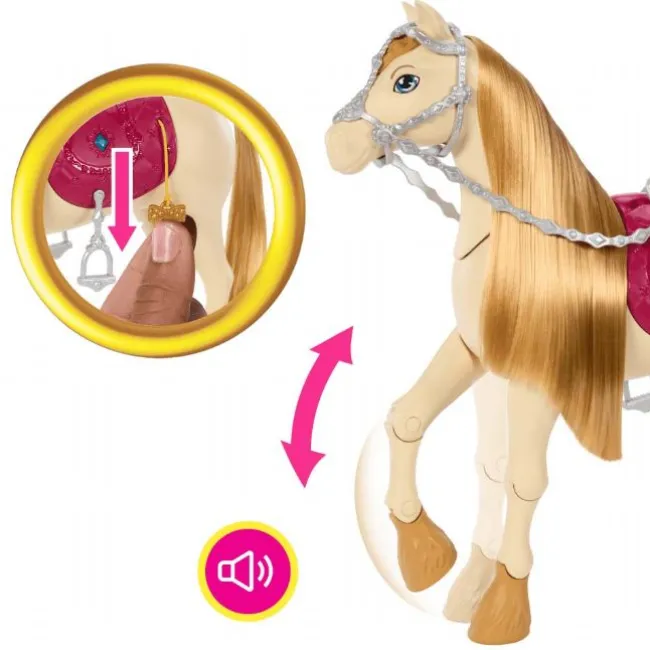 Barbie Great Chase Feature Hest