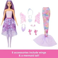 Barbie 3i1 Havfrue