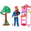 Barbie Karriere Brandbekæmper Playset