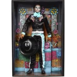 Barbie Ken Dia de Muertos Dukke
