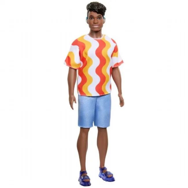 Barbie Ken Dukke Orange Shirt