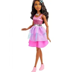 Barbie Kæmpe Dukke Mørkt Hår 71cm