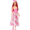 Barbie Kongelig Dukke med Pink Hår
