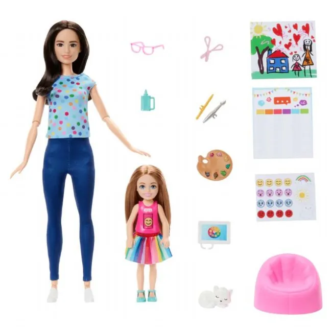 Barbie Kunstterapi Dukke Playset