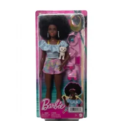 Barbie med Rulleskøjter og tilbehør