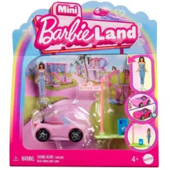 Barbie Mini Barbieland Convertible Bil