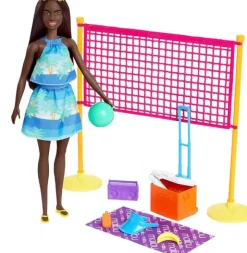 Barbie Ocean Beach Volleyball Playset