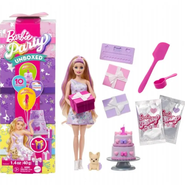 Barbie Party Unboxed Blond Dukke