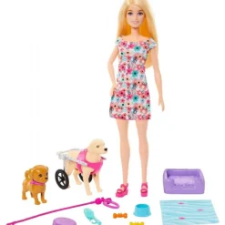 Barbie Pet Dukke med Hunde