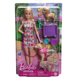 Barbie Pet Dukke med Hunde