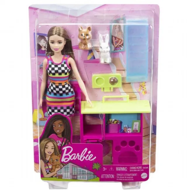 Barbie Pet Playhouse Dukke Playset