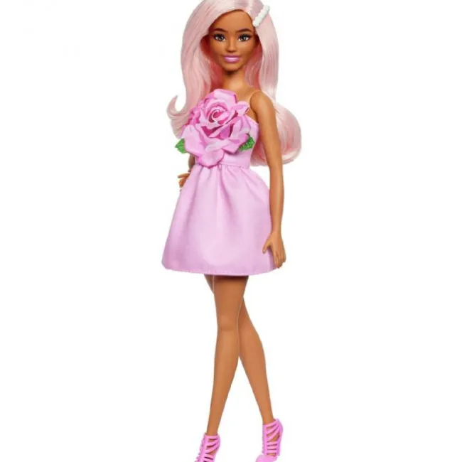 Barbie Pink Rose Dukke
