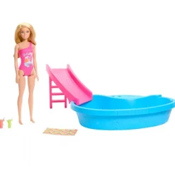Barbie Pool med Dukke