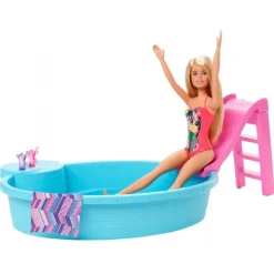 Barbie pool og dukke