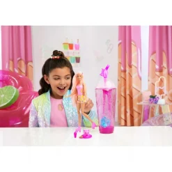 Barbie Pop Reveal Dukke Jordbær