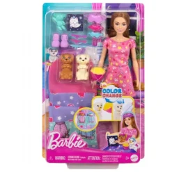 Barbie Puppy Pyjamas Party Playset
