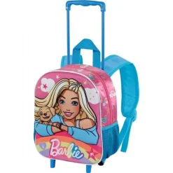 Barbie Rainbow 3D Rygsæk m/hjul, Pink