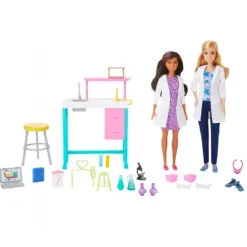 Barbie Science Lab Playset med Dukker