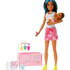 Barbie Skipper Babysitter Crib Playset