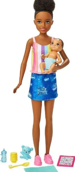 Barbie Skipper Babysitter m. tilbehør
