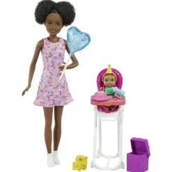 Barbie Skipper Birthday Playset Dukke