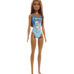 Barbie Swimsuits Blå Dukke
