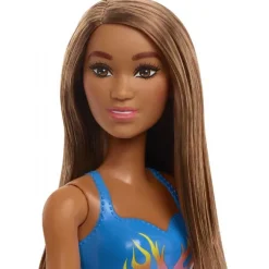 Barbie Swimsuits Blå Dukke