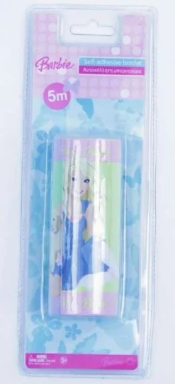 Barbie tapetborter 10,6 cm