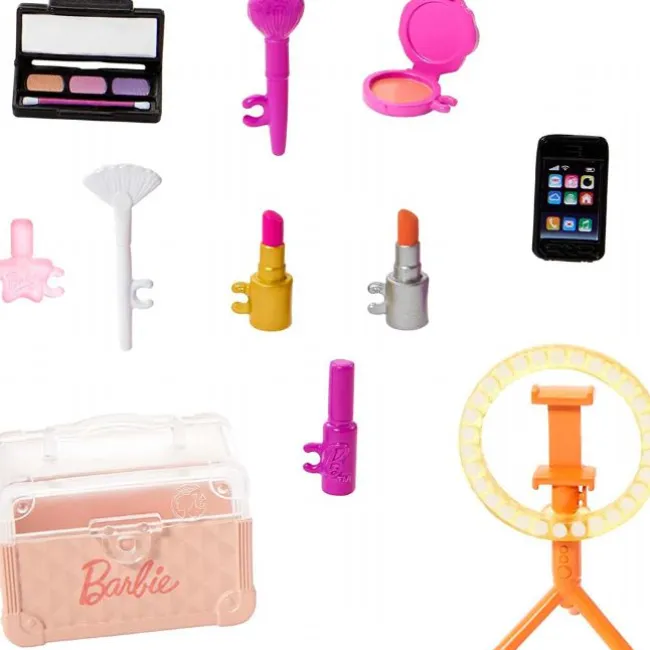 Barbie Tilbehør Makeup Tutorial Set