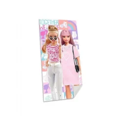 Barbie Togehter Håndklæde 140x70cm