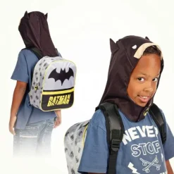 Batman Chibi Hætte Rygsæk, Grå