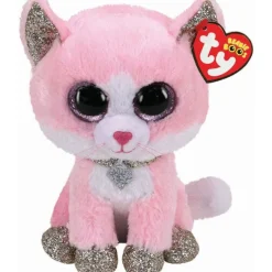Beanie Boos Fiona Pink Cat 15 cm