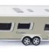 Bil med campingvogn 1:55