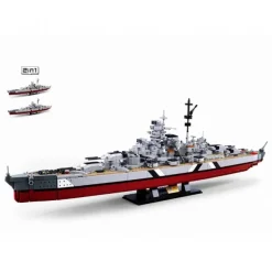 Bismarck Battleship  2i1 1849 dele