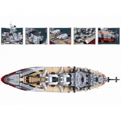 Bismarck Battleship  2i1 1849 dele
