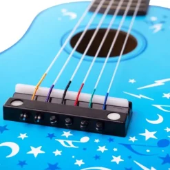 Blå guitar