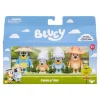 Bluey Figurer 4 pk. Familie Telt-tur