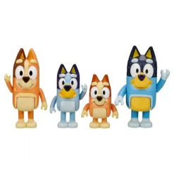 Bluey Figursæt 4 Pak