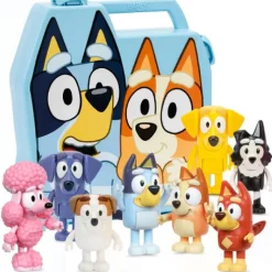 Bluey Kuffert Med Figurer