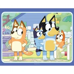 Bluey Puslespil 4i1