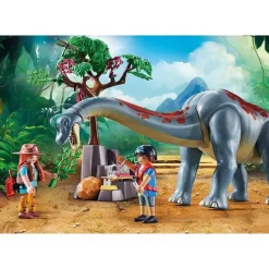Brachiosaurus med Hovercraft