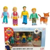 Brandmand Sam familien Jones figur pakke