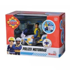 Brandmand Sam Politi motorcykel