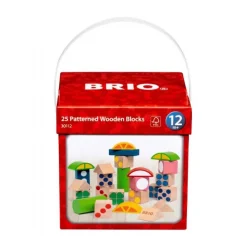 Brio Mønstrede Træklodser