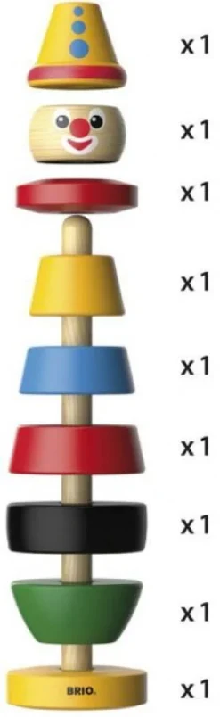 Brio Ringpyramide Klovn