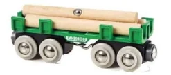 Brio Togvogn med tømmer
