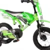 Børnecykel Motorbike Grøn 12 tommer